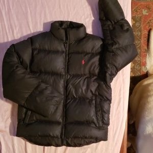Ralph Lauren Polo Big girls down puffer coat